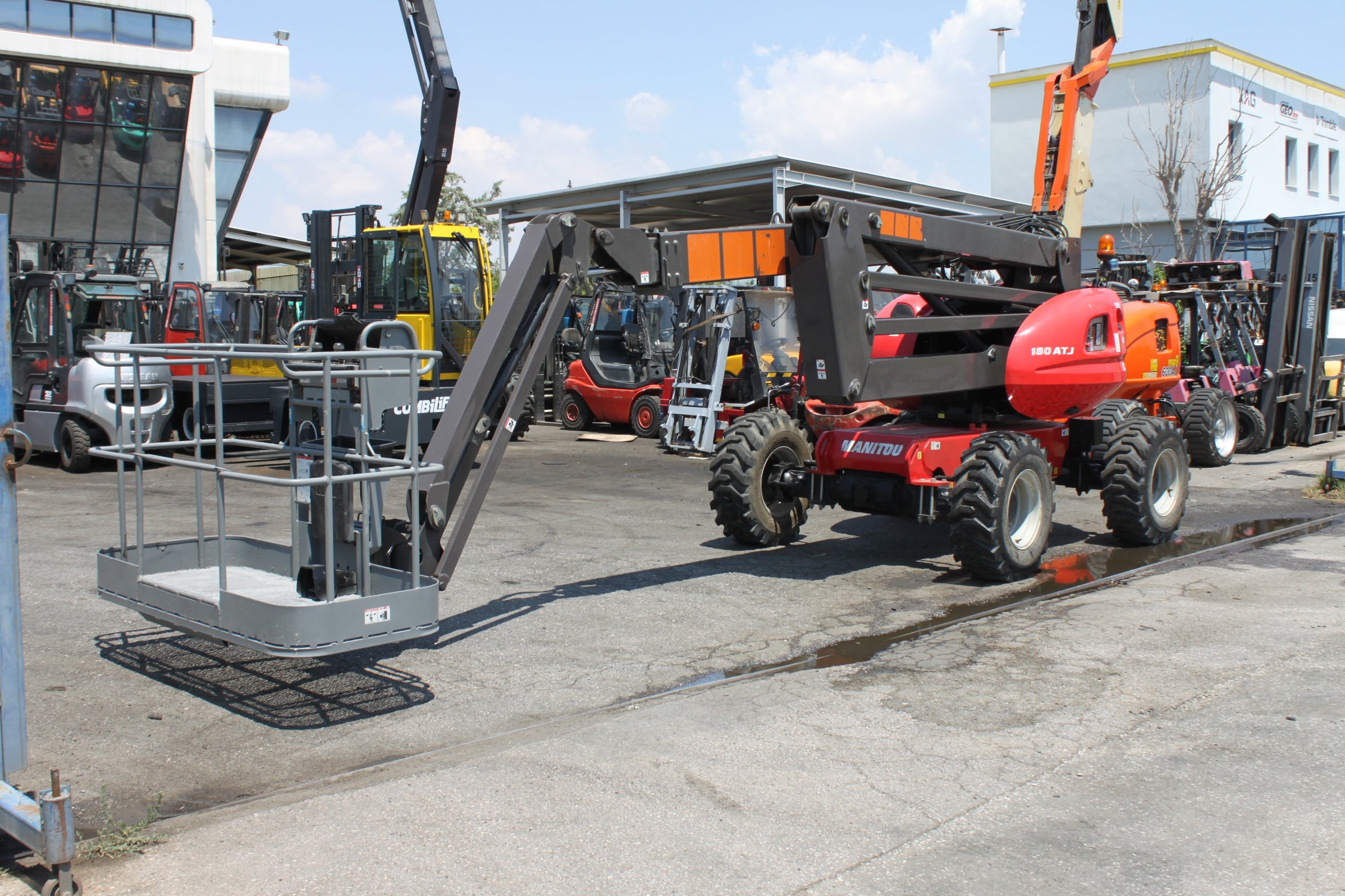 MANITOU 180 ATJ ΄19 basket truck [2266] – Godosidis